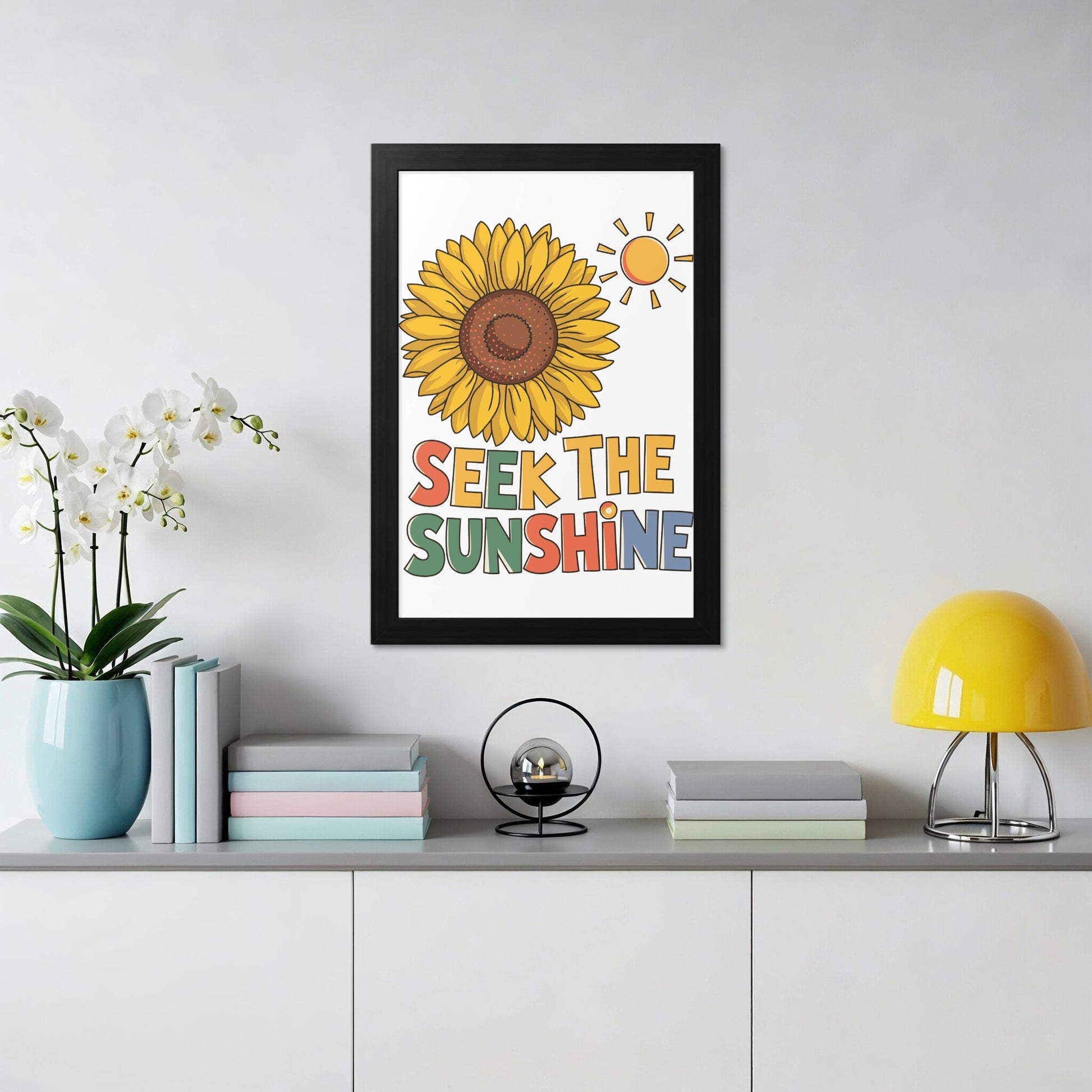 Seek the Sunshine Sunflower Wall Art product