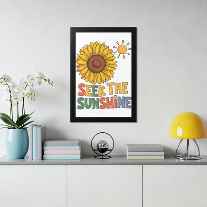 Seek the Sunshine Sunflower Wall Art product