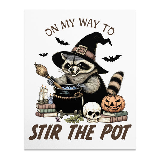 On My Way To Stir The Pot Wall Art product