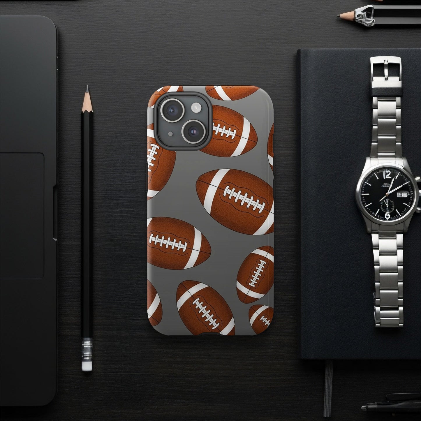 Football-Themed Phone Case for Sports Fans