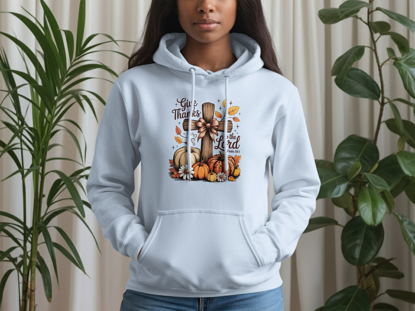 Give Thanks to the Lord Graphic Hoodie Product