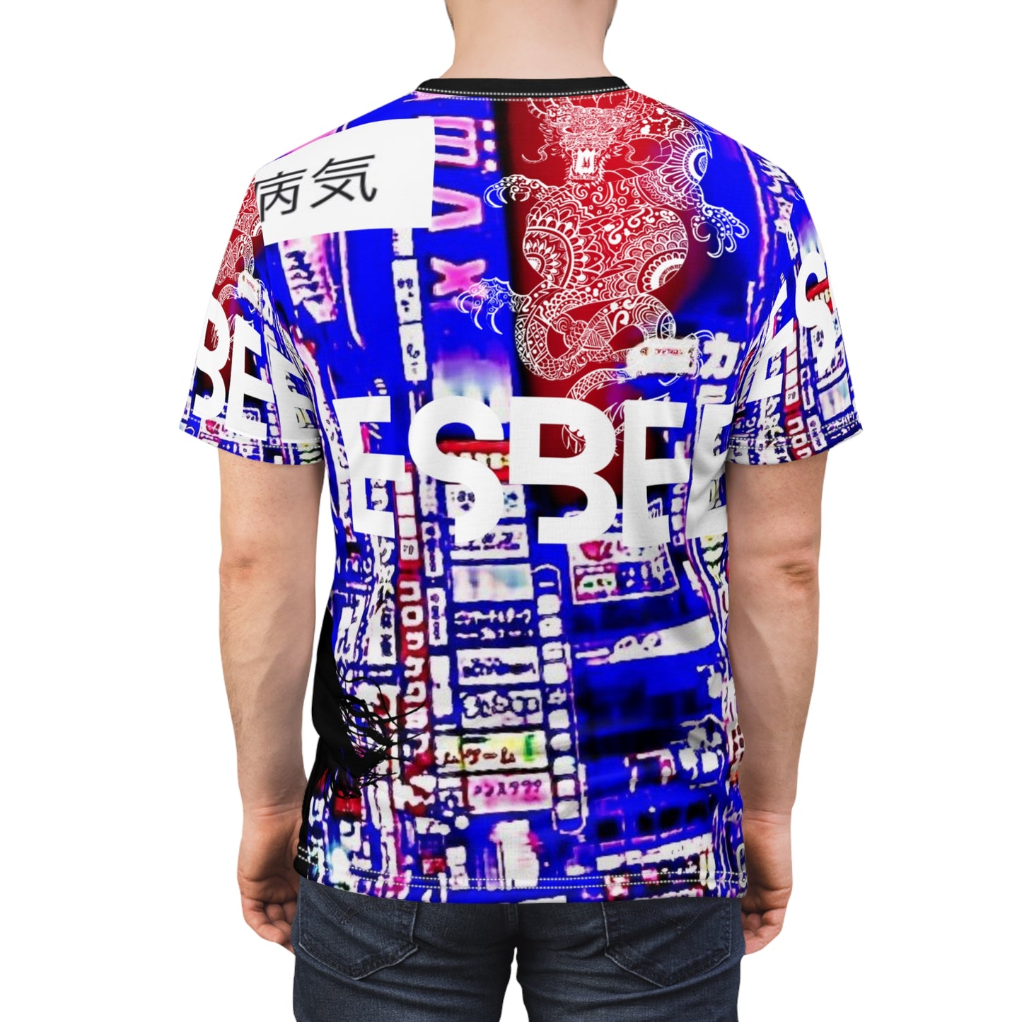 Y2k Streetwear Abstract Clothing Unisex Crewneck All Over Print Graphic Tee