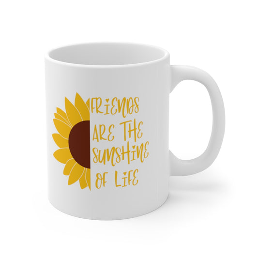 Sunflower Mug, Flower Mug, Best Friend Mug, Friend Gift, Best Friend Gift, Friend Birthday Gift, Friend, Gift, Bestie Gift,