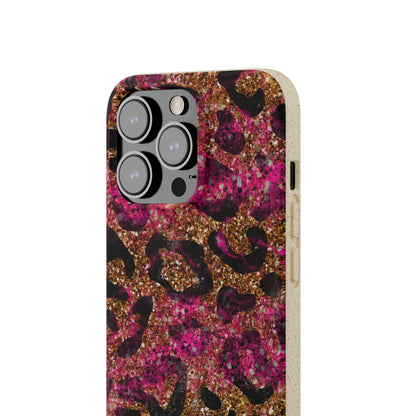 Animal Print Eco-Friendly Biodegradable Phone Case: Protect Your Device & the Planet"