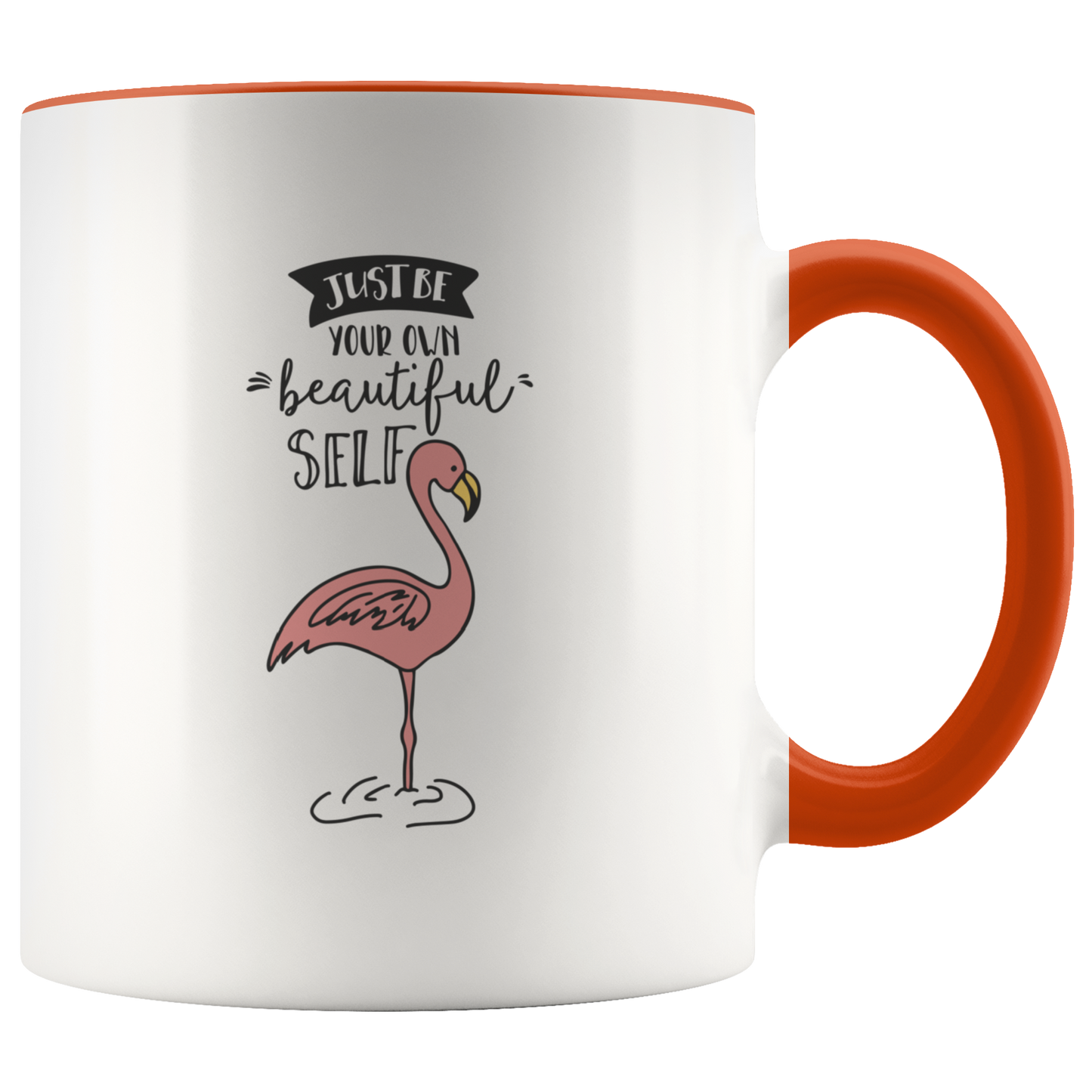 Motivational Mug Flamingo Coffee Mug Coffee Lover Gift, Inspirational Mug Cute Cup