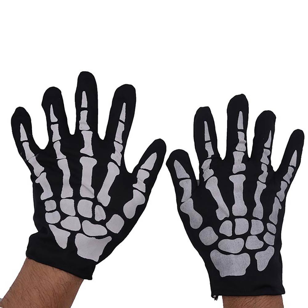 Skull mask and 24cm(9.5") gloves