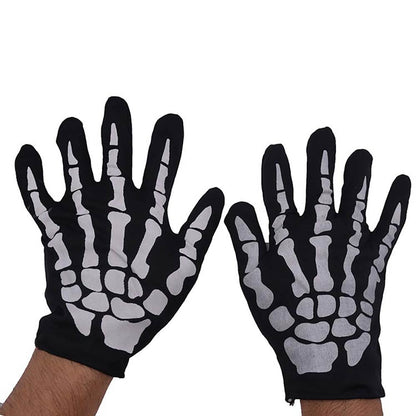 Skull mask and 24cm(9.5") gloves