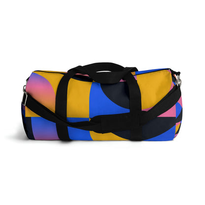 Colorful 90's Duffle Bag, Weekender Duffle Bag, Carry on Travel Overnight Canvas Duffel Bag