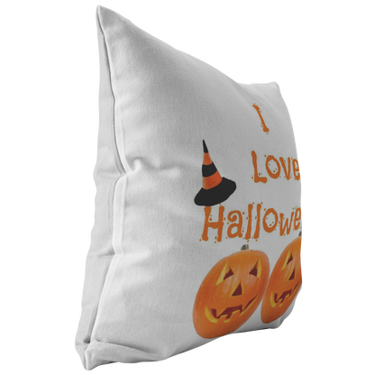 Throw pillow I love Halloween