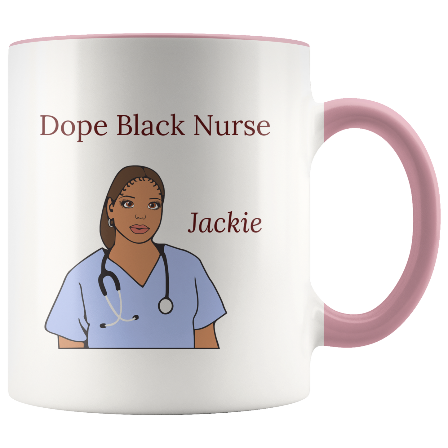 Dope Black Nuse, Coffee Mug, Nurse Gift, Coffee Gift, Black Excellence, Personalized Gift, Graduation