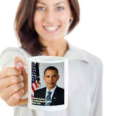 President Barack Obama Believe You Can Commemorative Historical Souvenir Mug