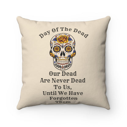 Day of the Dead Throw Pillow Decorative Couch Accent Pillow Home Room Decor