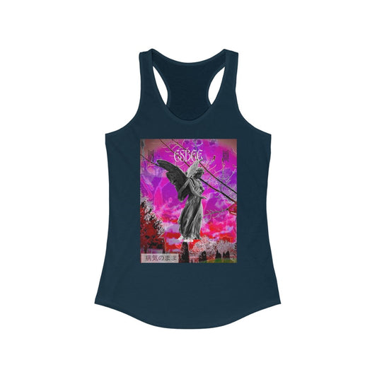 goth raceback shirt angel