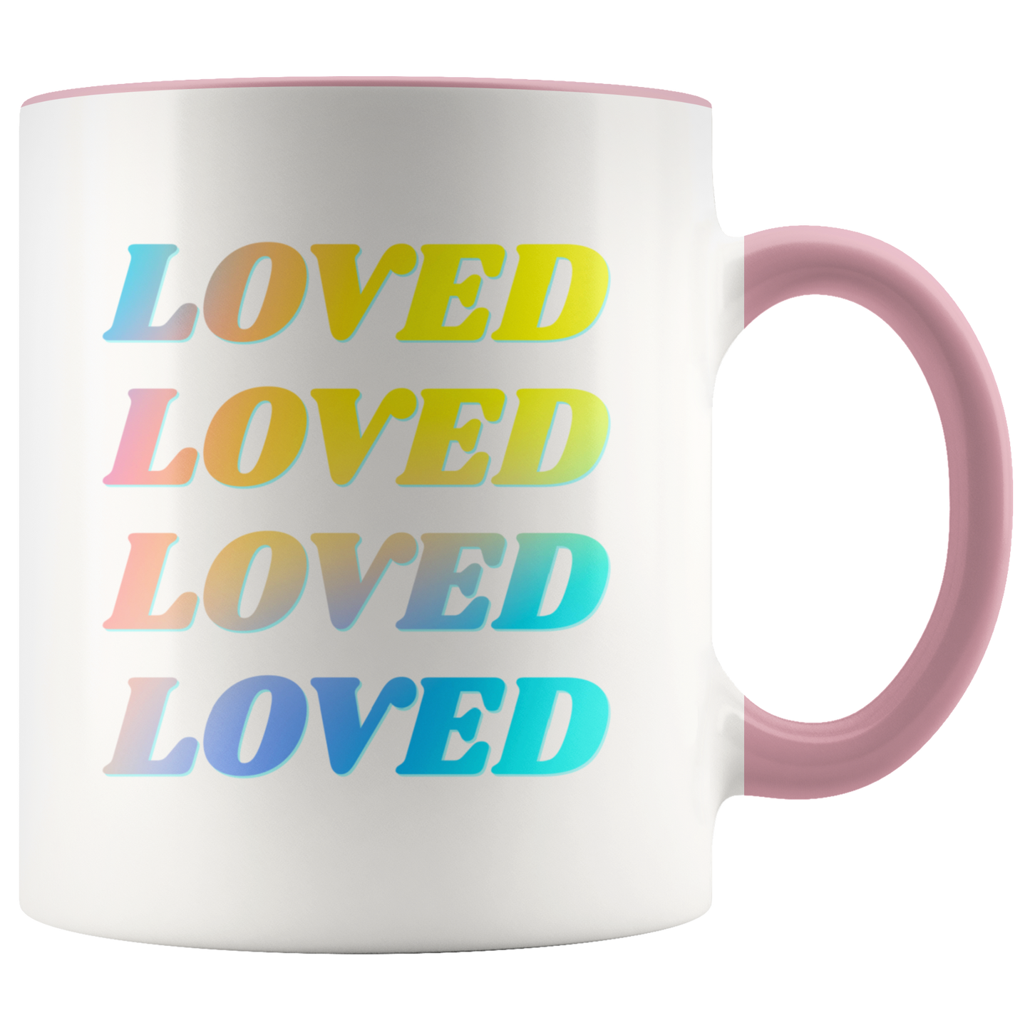 Loved Coffee Mug Christian Quote Coffee Gift For Friend Love Cup