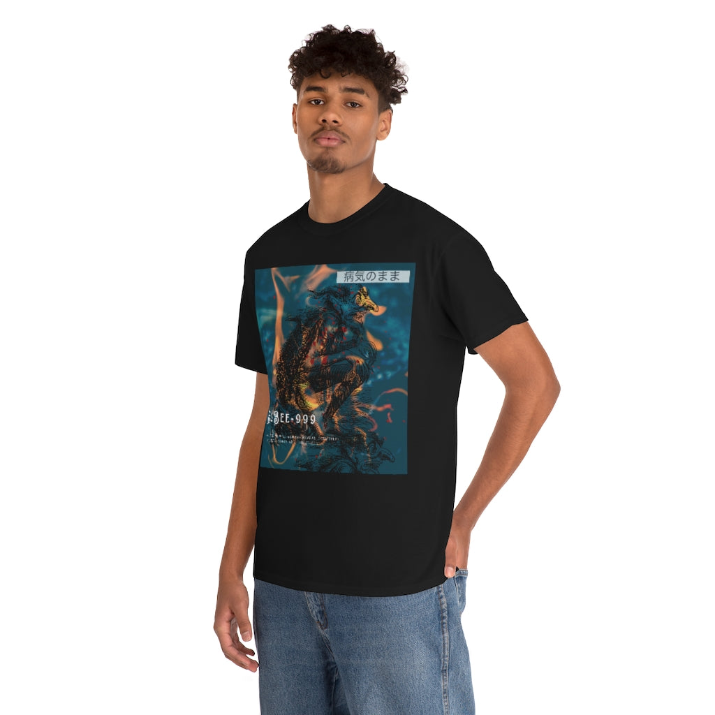 Goth Streetwear Skull Skeleton Shirt, Goth Style Y2k Clothes Plus Size Unisex