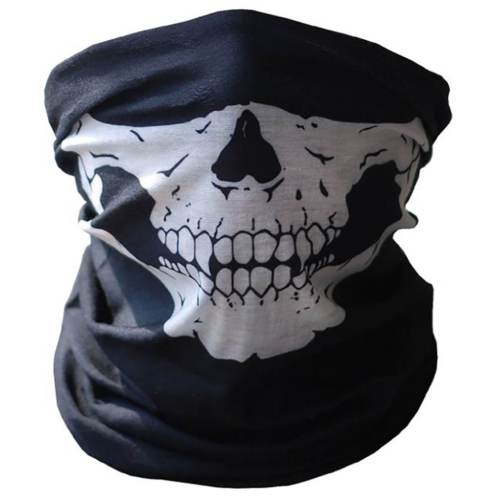 Skull Face Mask And Skeleton Gloves Halloween Costume