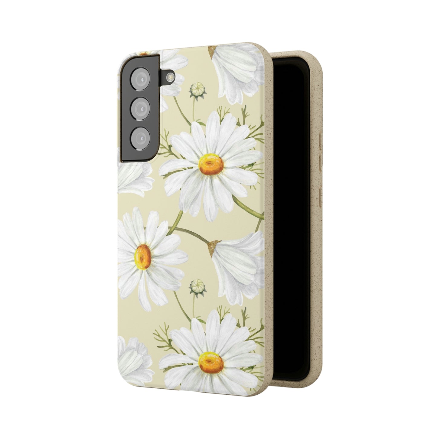 Floral Flower Tough Phone Case, Cute Cool Trendy Biodegradable Phone Case