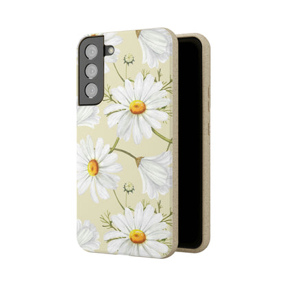 Floral Flower Tough Phone Case, Cute Cool Trendy Biodegradable Phone Case