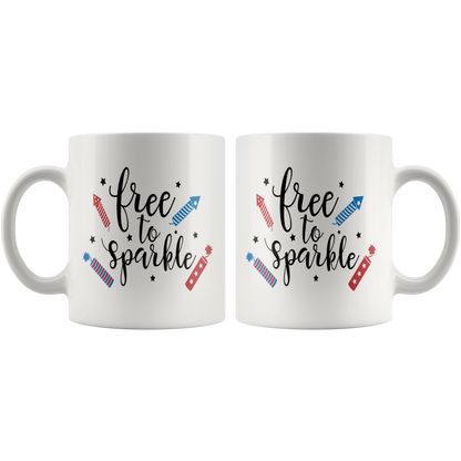 4th of July coffee mug Patriotic gift for men women summer home decor custom mug
