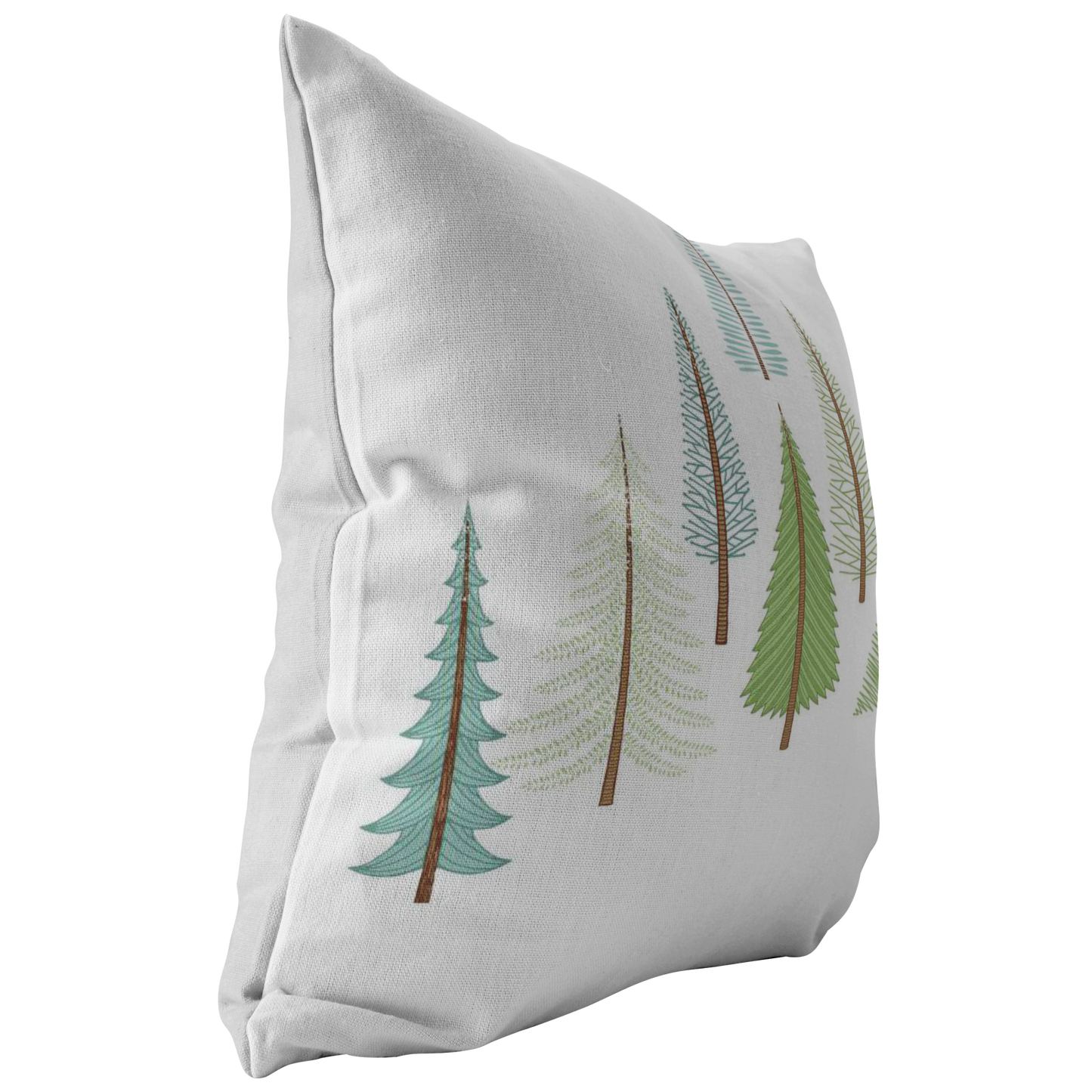 Throw Pillow Throw Pillow Cover  Minimalist Evergreen Tree Pillow  Decorative  Pillow Farmhouse Pillow Custom