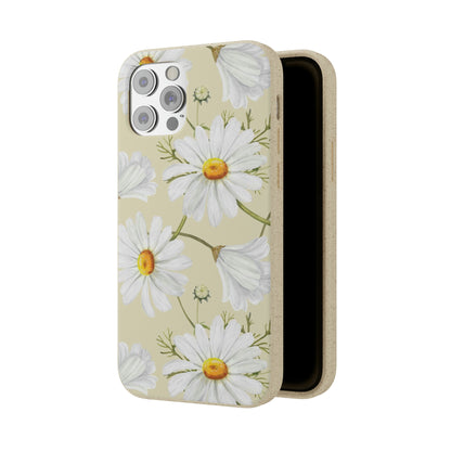 Floral Flower Tough Phone Case, Cute Cool Trendy Biodegradable Phone Case
