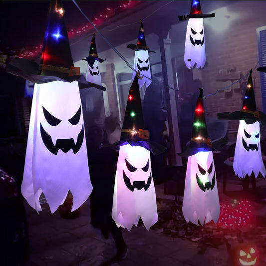 Halloween LED Ghost String Party Lights Decoration