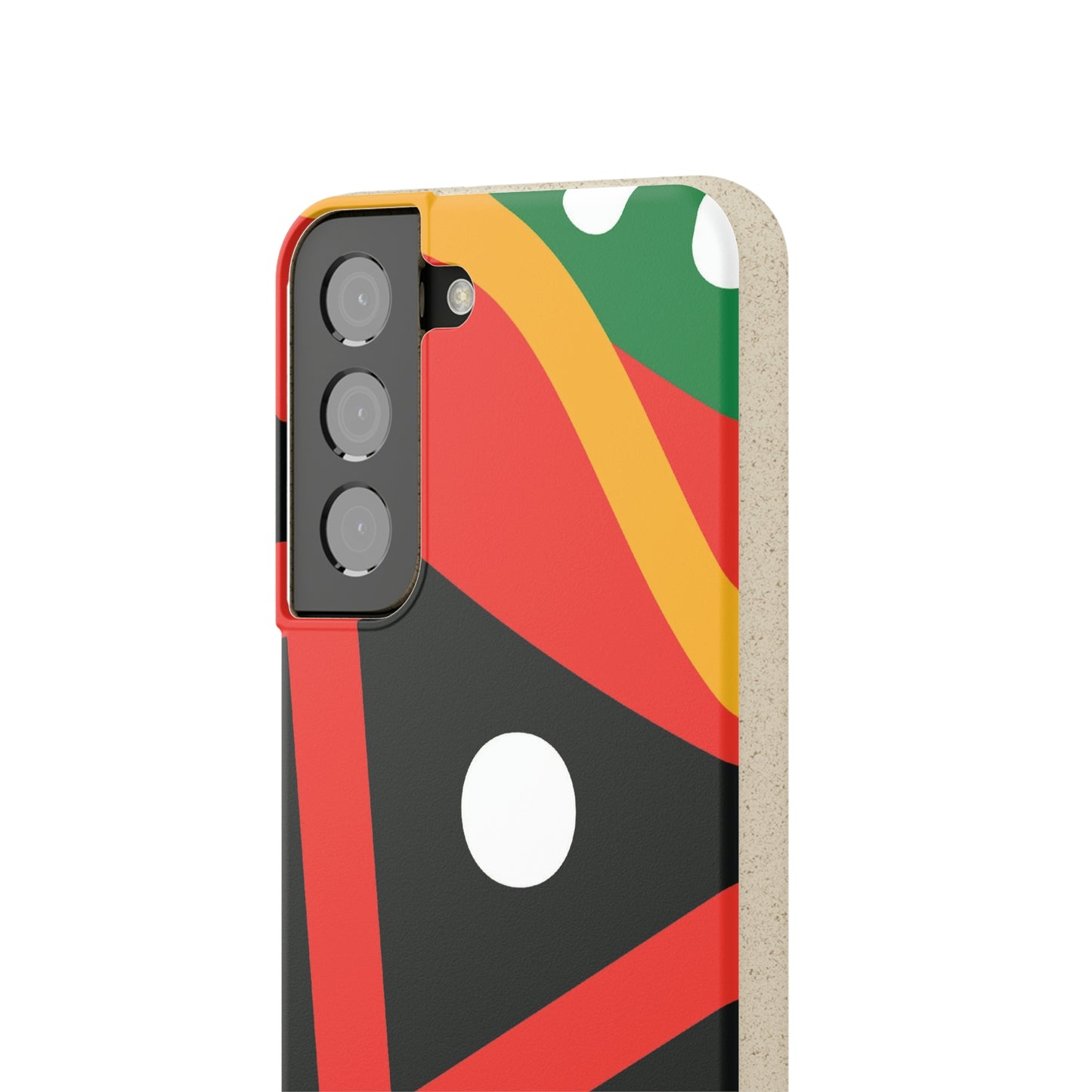 Afrocentric Eco-Friendly Biodegradable Phone Case: Protect Your Device & the Planet"