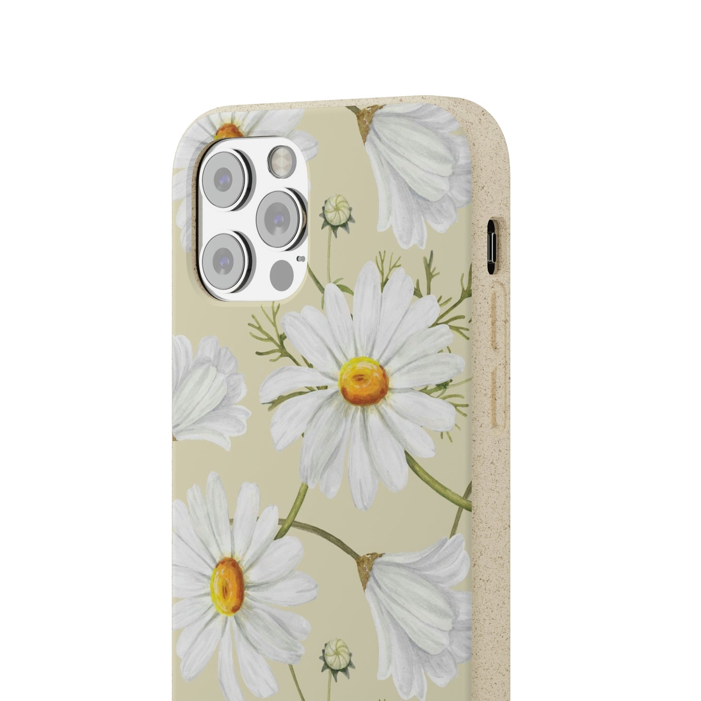 Floral Flower Tough Phone Case, Cute Cool Trendy Biodegradable Phone Case