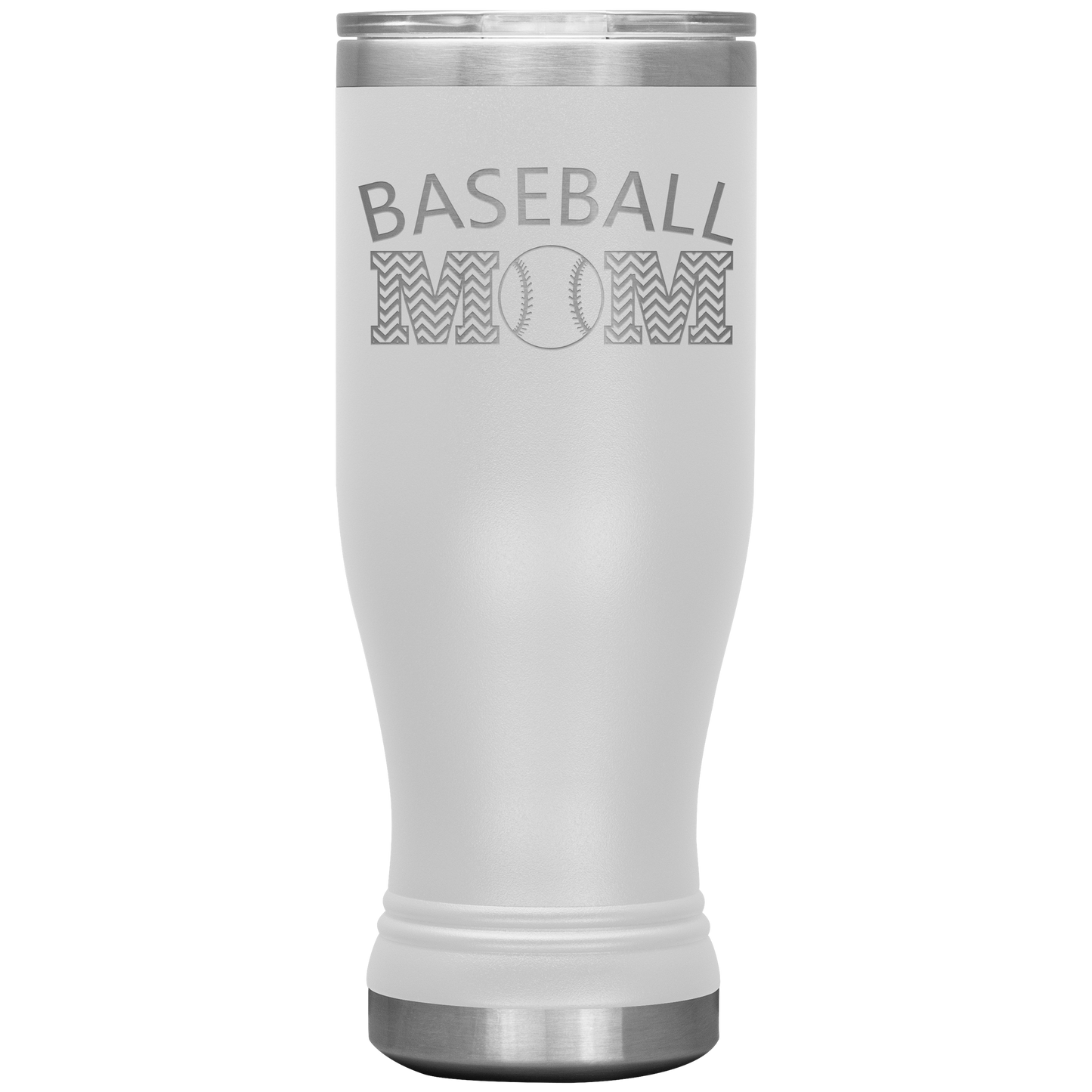 Baseball Mom Tumbler Gift for Mom Birthday Christmas Stainless Steel Mug Cup 20 oz