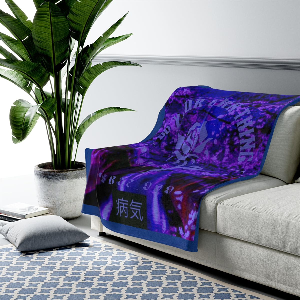 purple throw blanket couch plush cool blanket