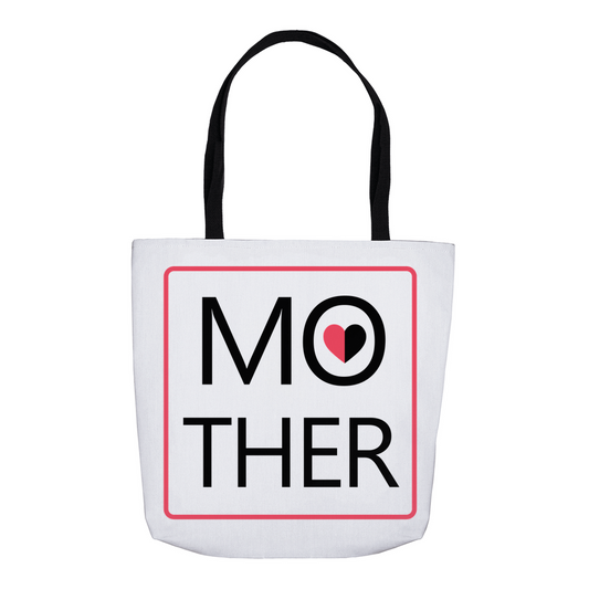 Mom Tote Bag, Canvast Tote Bag for Mother Cute Toe Bag Mother's Day Gift