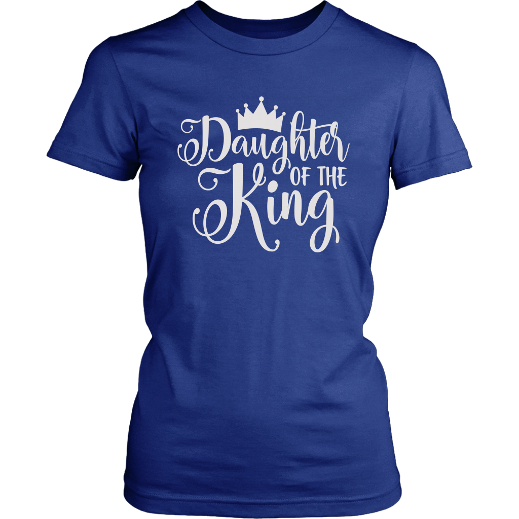 Women Christian Shirt, Christian Tee, Daughter of the King, Faith Quotes, Religious Shirt Sayings
