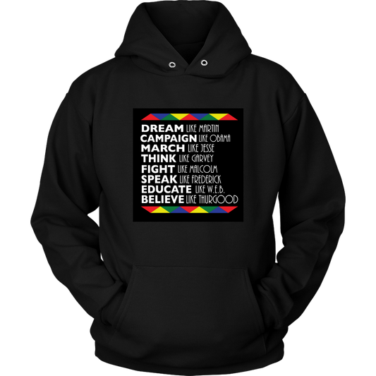 Black History Hoodie-African American History Hoodie-Black leaders Men Hoodie -Custom Hoodies
