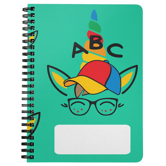 Kids Unicorn Notebook Journal spiral Lined Back To School Notebook