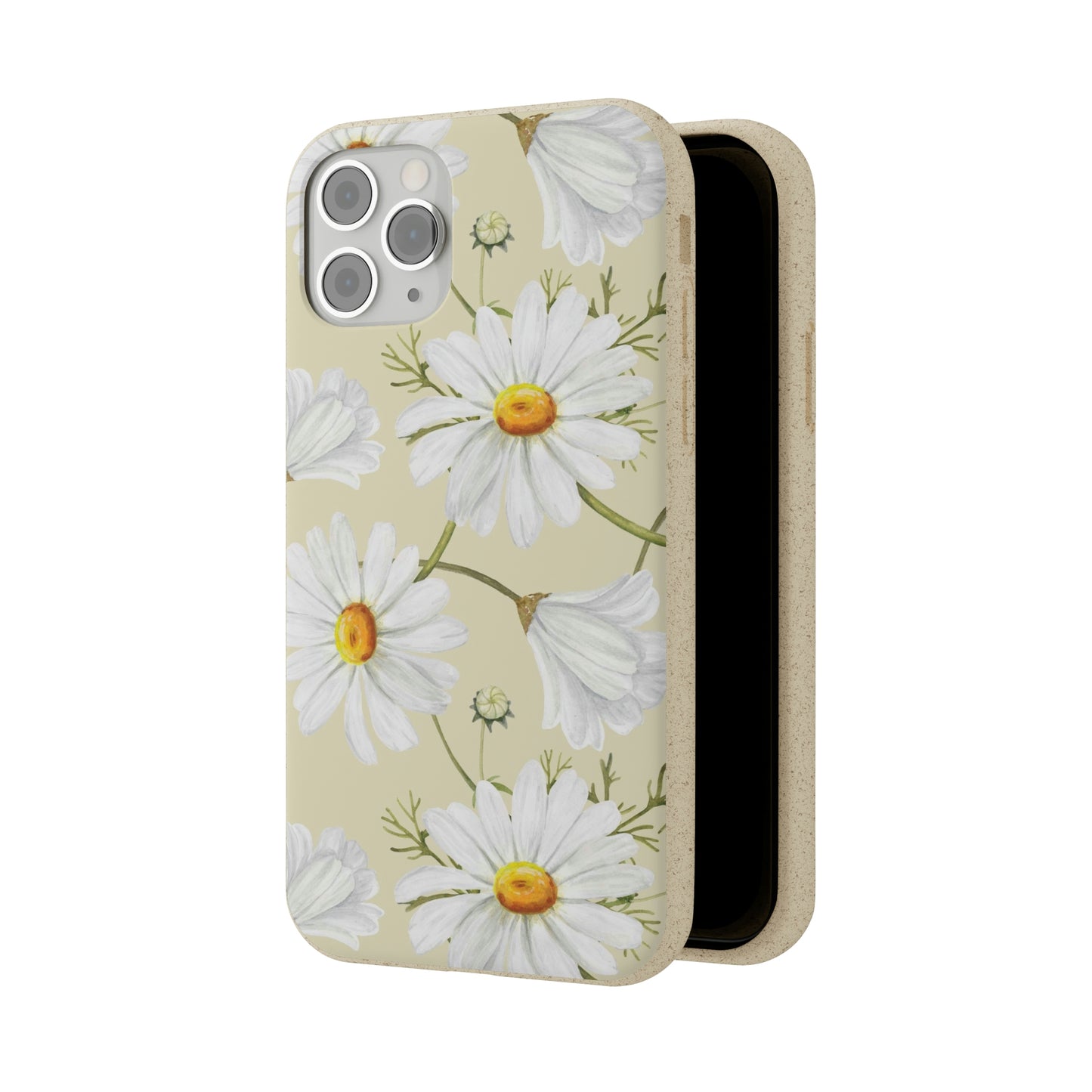 Floral Flower Tough Phone Case, Cute Cool Trendy Biodegradable Phone Case