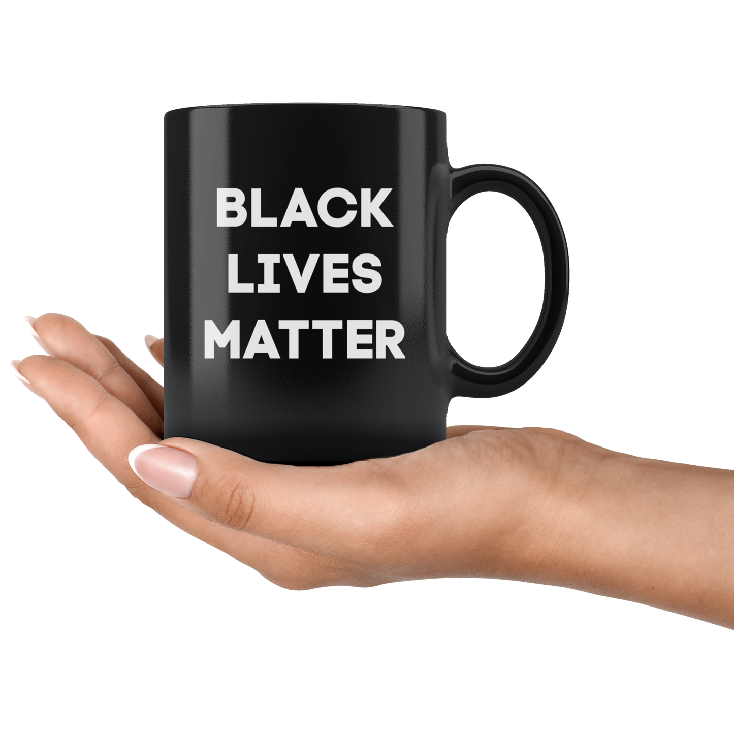 Black Lives Matter Coffee Mug Gift Equal Rights Civil Rights Activist Justice Black America