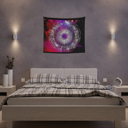 Zodiac Sign Tapestry, Wall Art, Zodiac Sign Gift, Wall Tapestry Aesthetic, Boho Wall Hanging
