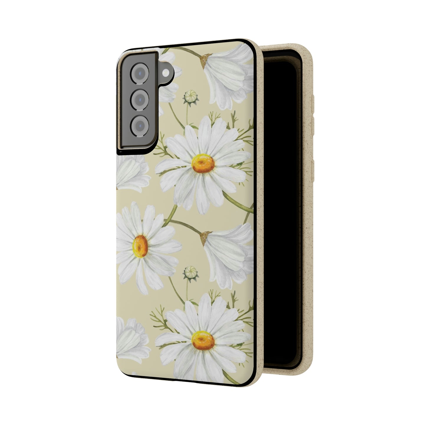 Floral Flower Tough Phone Case, Cute Cool Trendy Biodegradable Phone Case