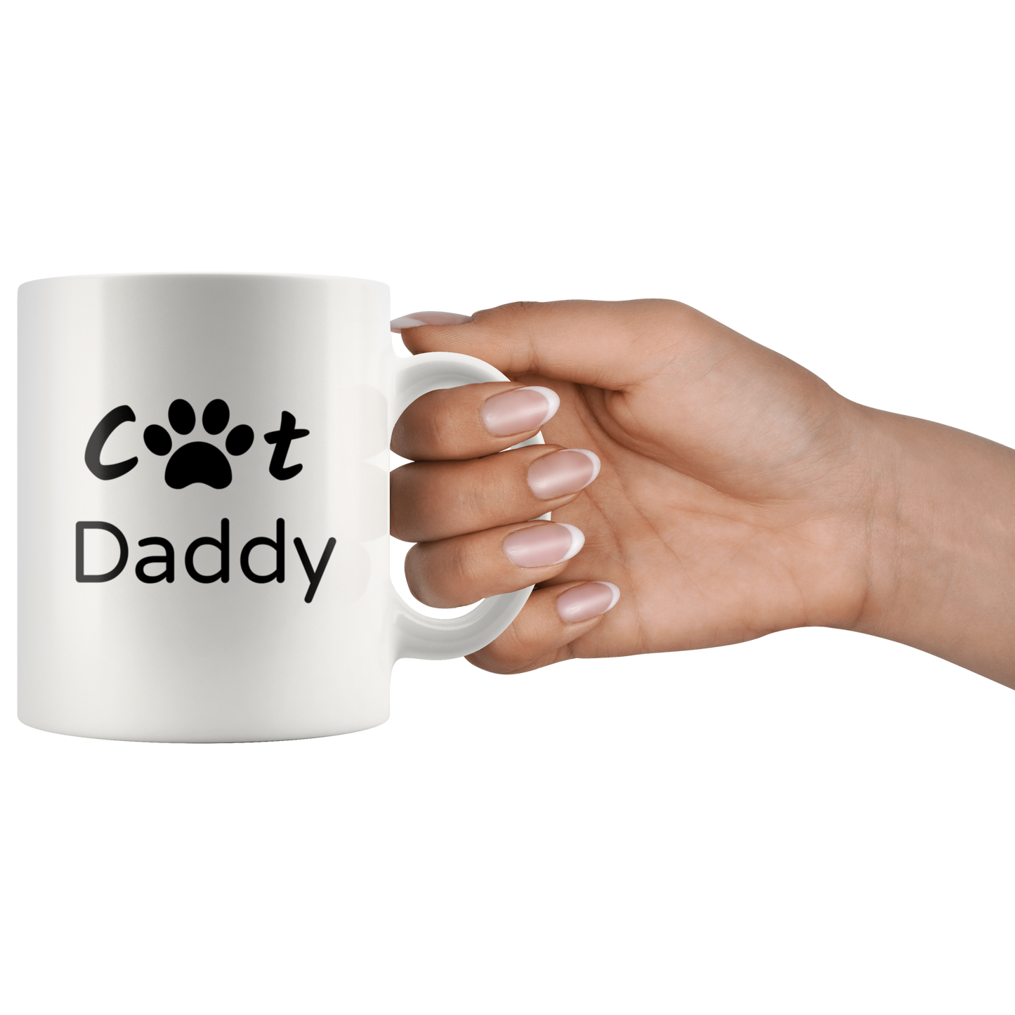 Cat Daddy Coffee Mug Gift for Him Dad Cat Lover Gift Cat Gift Cat Mug Funny Custom Mug