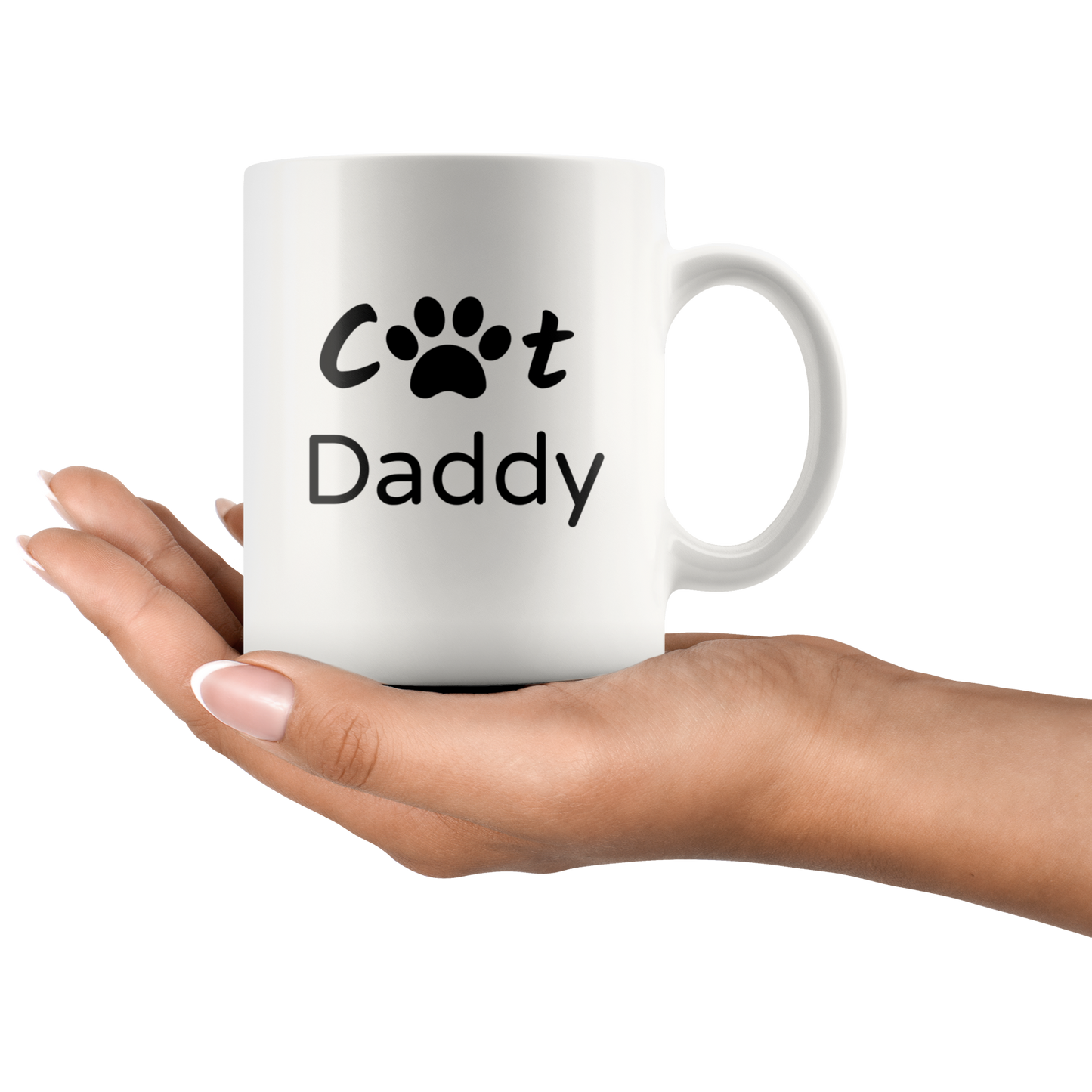 Cat Daddy Coffee Mug Gift for Him Dad Cat Lover Gift Cat Gift Cat Mug Funny Custom Mug