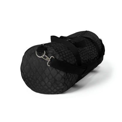 Black Duffle Bag, Weekender Duffle Bag, Carry-on Travel Overnight Canvas Duffel Bag