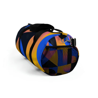 Colorful 90's Duffle Bag, Weekender Duffle Bag, Carry on Travel Overnight Canvas Duffel Bag