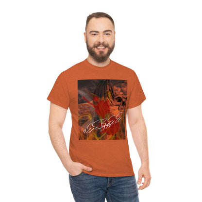 Grunge Abstract Gothic Skull Graphic Streetwear Unisex Crew Neck, Alternative