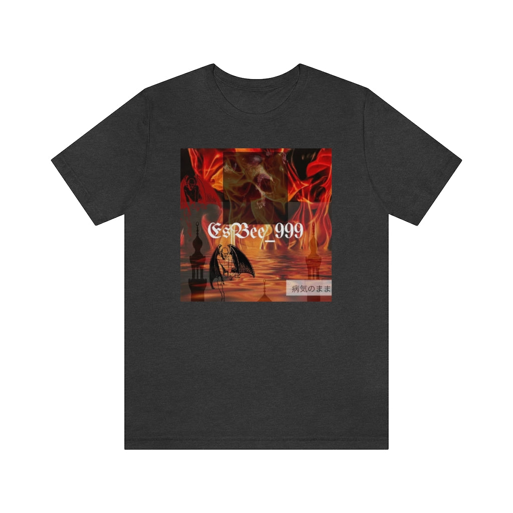 Goth Alternative Streetwear Fashion, Abstract Y2k Crewneck Graphic Tee Men Women