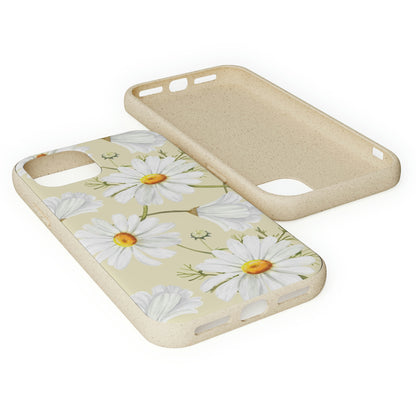 Floral Flower Tough Phone Case, Cute Cool Trendy Biodegradable Phone Case