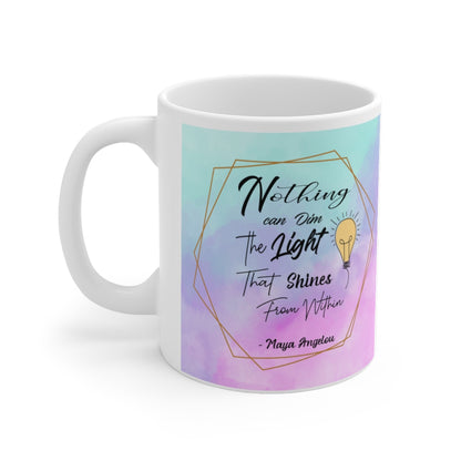 Motivational Quote Mug, Maya Angelou, Gift For Friend, Best Friend Mug, Encouragement Gift, Unique Mug