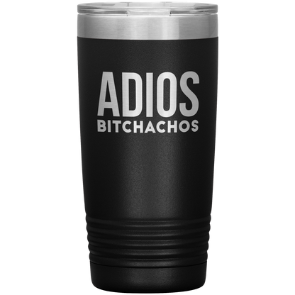 Retirement Gift for Women Adios Bitchachos Funny Tumbler Mug Gift Insulated  Cup
