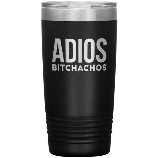 Retirement Gift for Women Adios Bitchachos Funny Tumbler Mug Gift Insulated  Cup