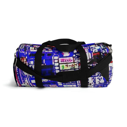 Tokyo Japanese Abstract Duffle Bag, Weekender Bag, Carry on Travel Overnight Canvas