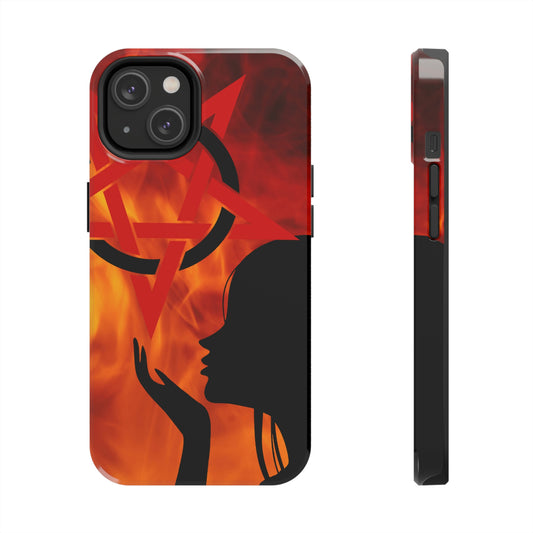 Witchy Phone Case, Gothic Cell Phone Case Cute Cool Tough Phone Case